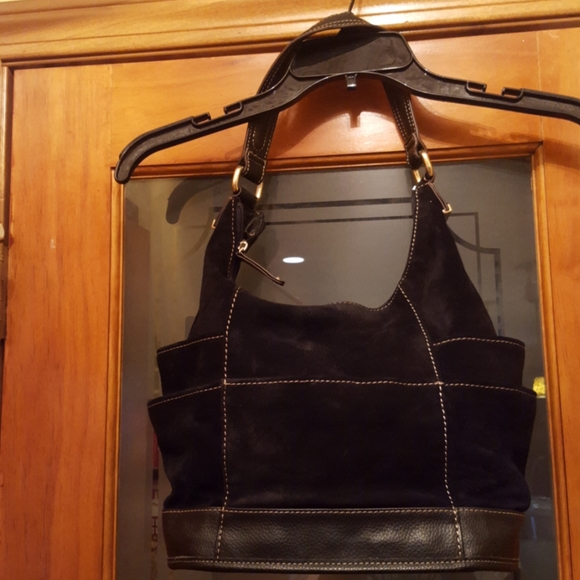 Tignanello Handbags - Tignanello Suede Bag, EUC